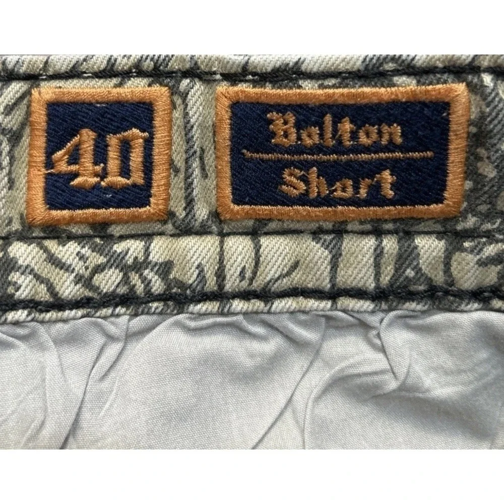 RARE Rock Revival Y2K Grunge Bolton Denim Jean Shorts Mens Size 40 Jorts‎ Clean